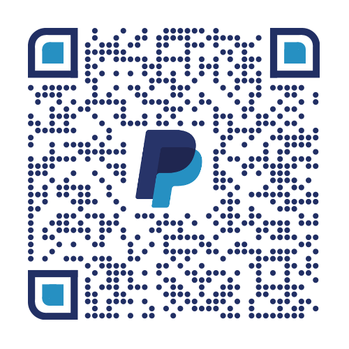PayPal donation QR code
